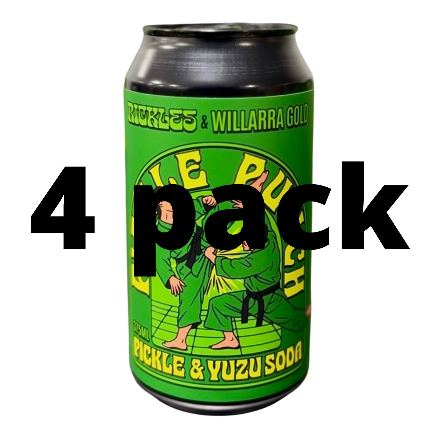 4 PACK PICKLE SODA