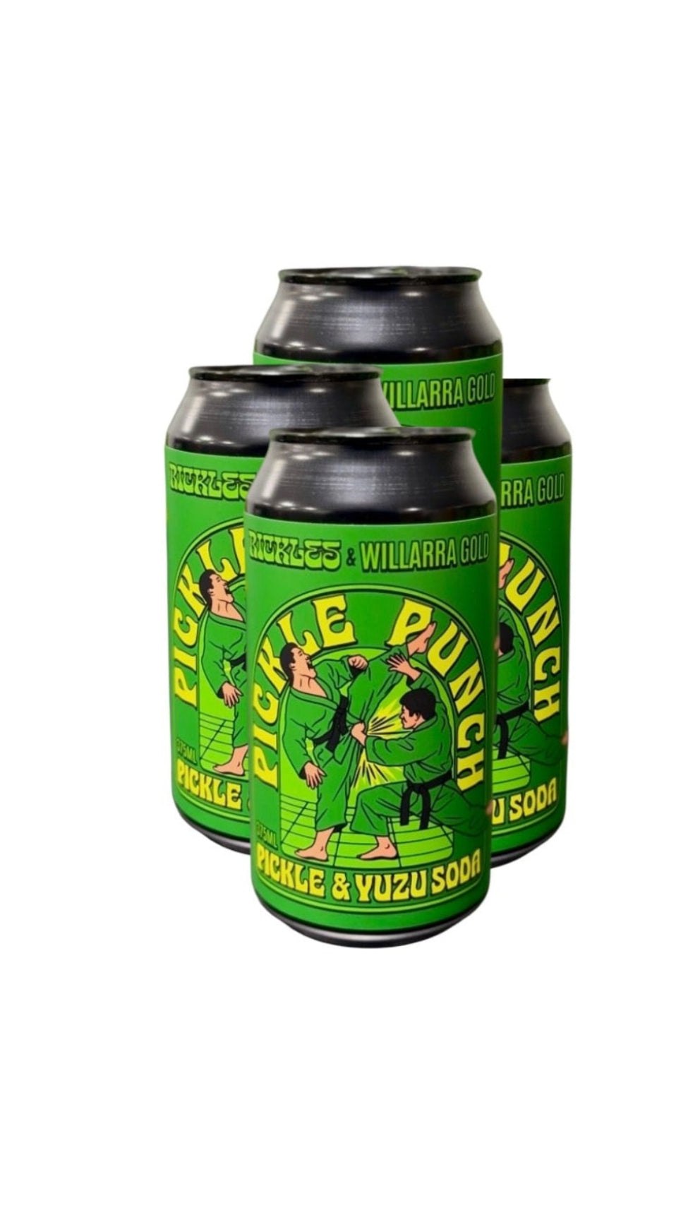 PICKLE & YUZU SODA- 4 PACK