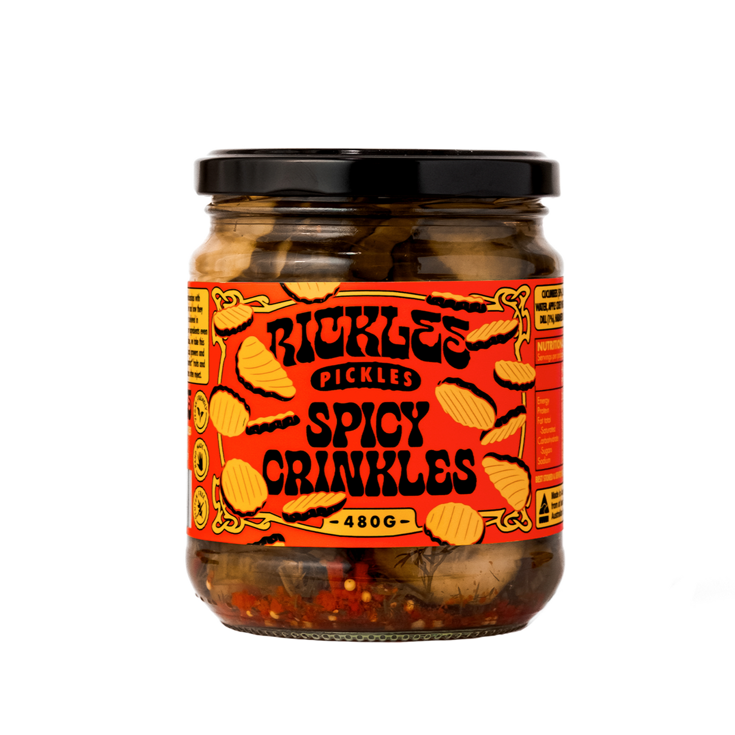 SPICY CRINKLES 480G
