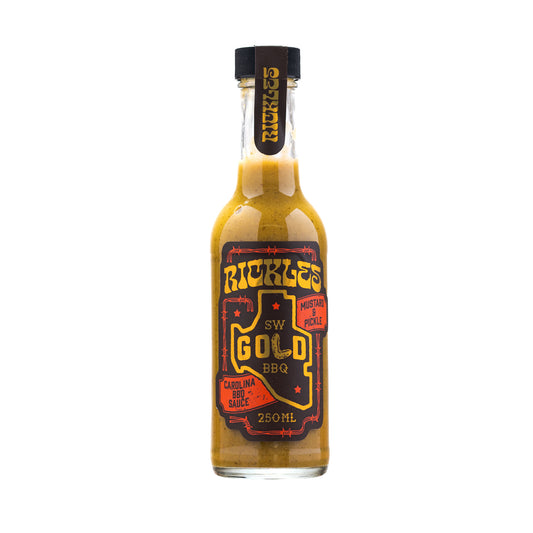 SOUTHWEST GOLD 250ML- MUSTARD & PICKLE CAROLINA BBQ SAUCE